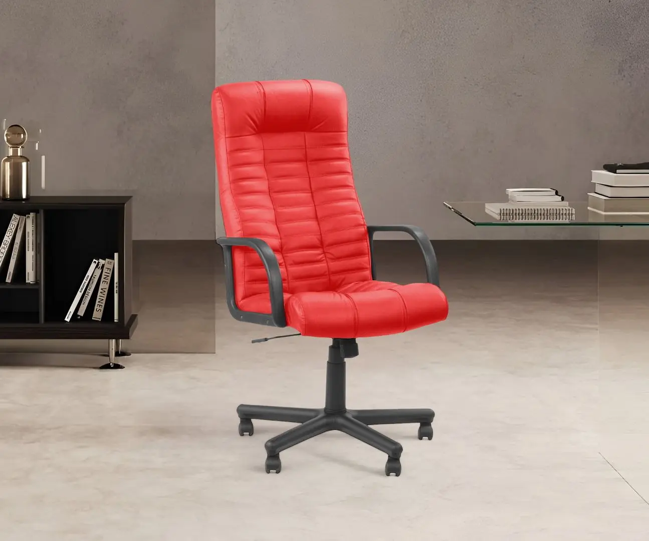 Fotoliu DP Atlant BX Eco-90 (Red/Black)