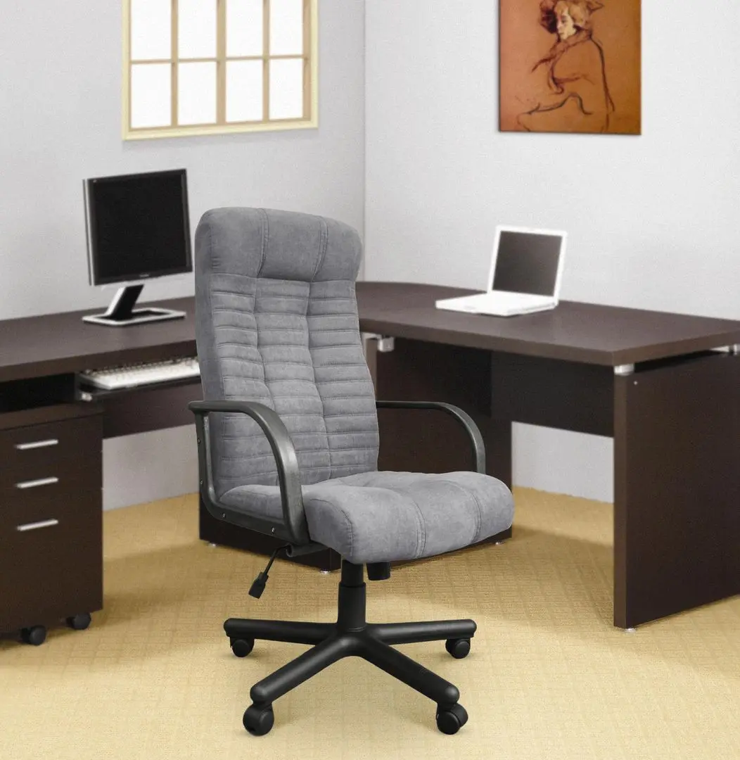 Fotoliu DP Atlant BX Soro 93 (Middle Grey/Black)