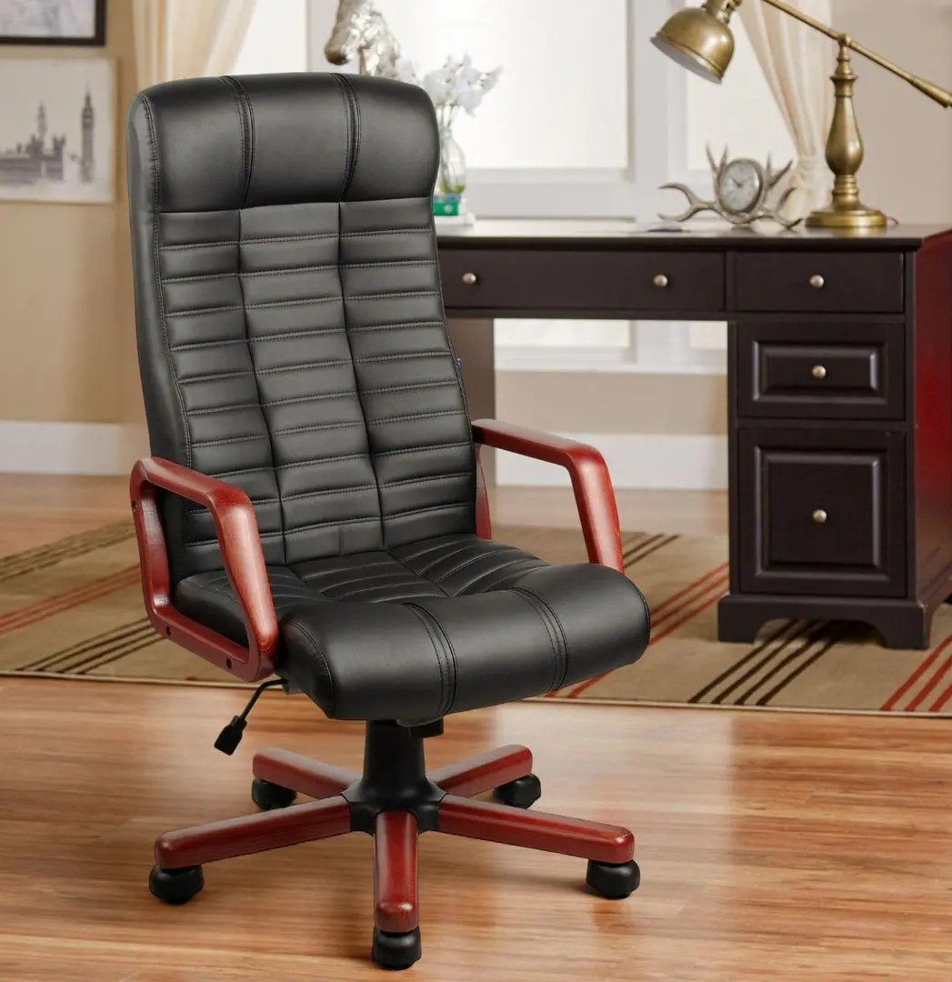 Fotoliu DP Atlant Extra Eco-30 (Black/Wood)