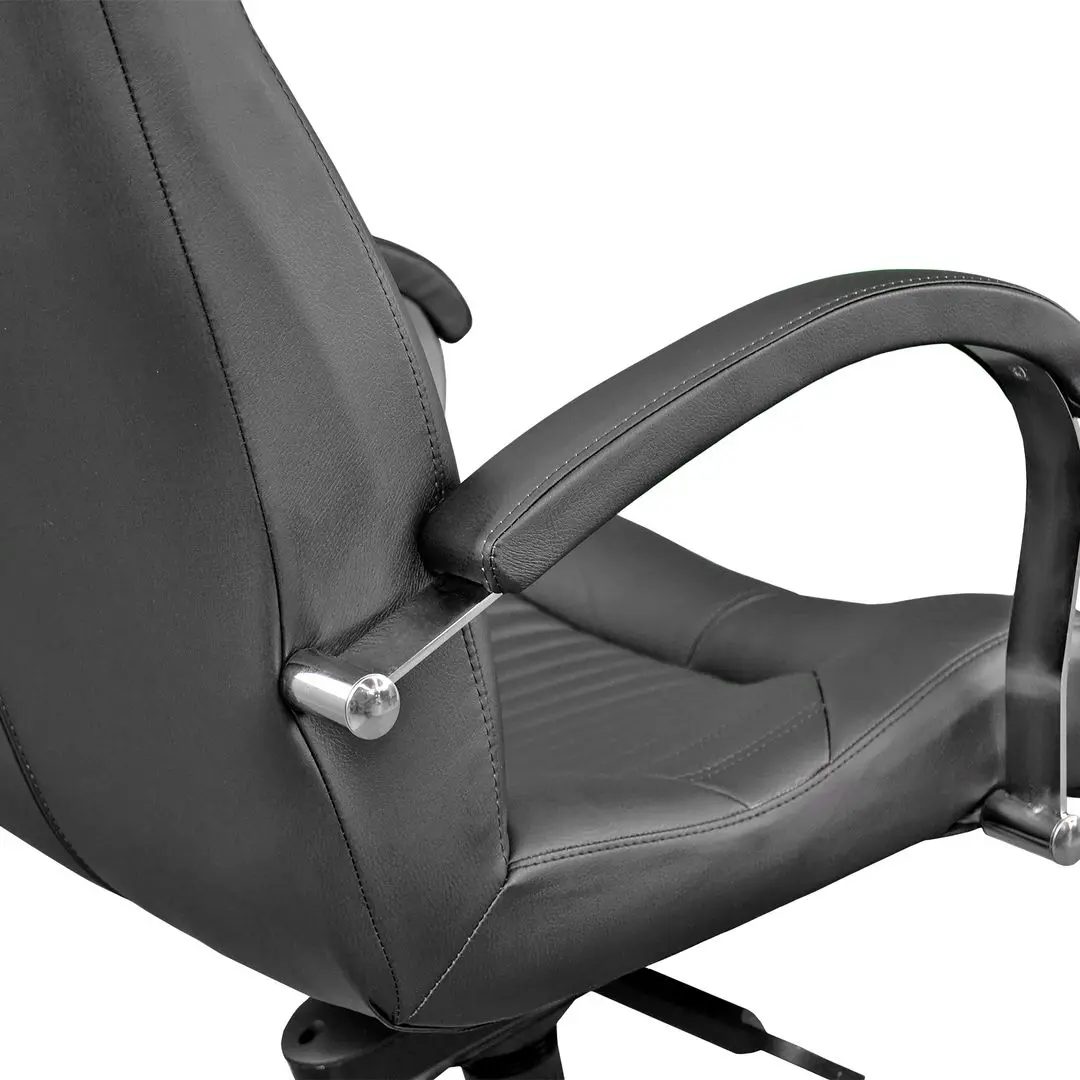 Кресло DP Germes Eco-30 (Black/Chrome) - 6