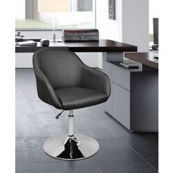 Fotoliu DP Wait 1S (Black/Chrome)