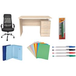 Офисный набор DP F-65 + Fabrik Home СК-03 + United Office 314741 + 298816 + 298532 + Bic Criterium 3B