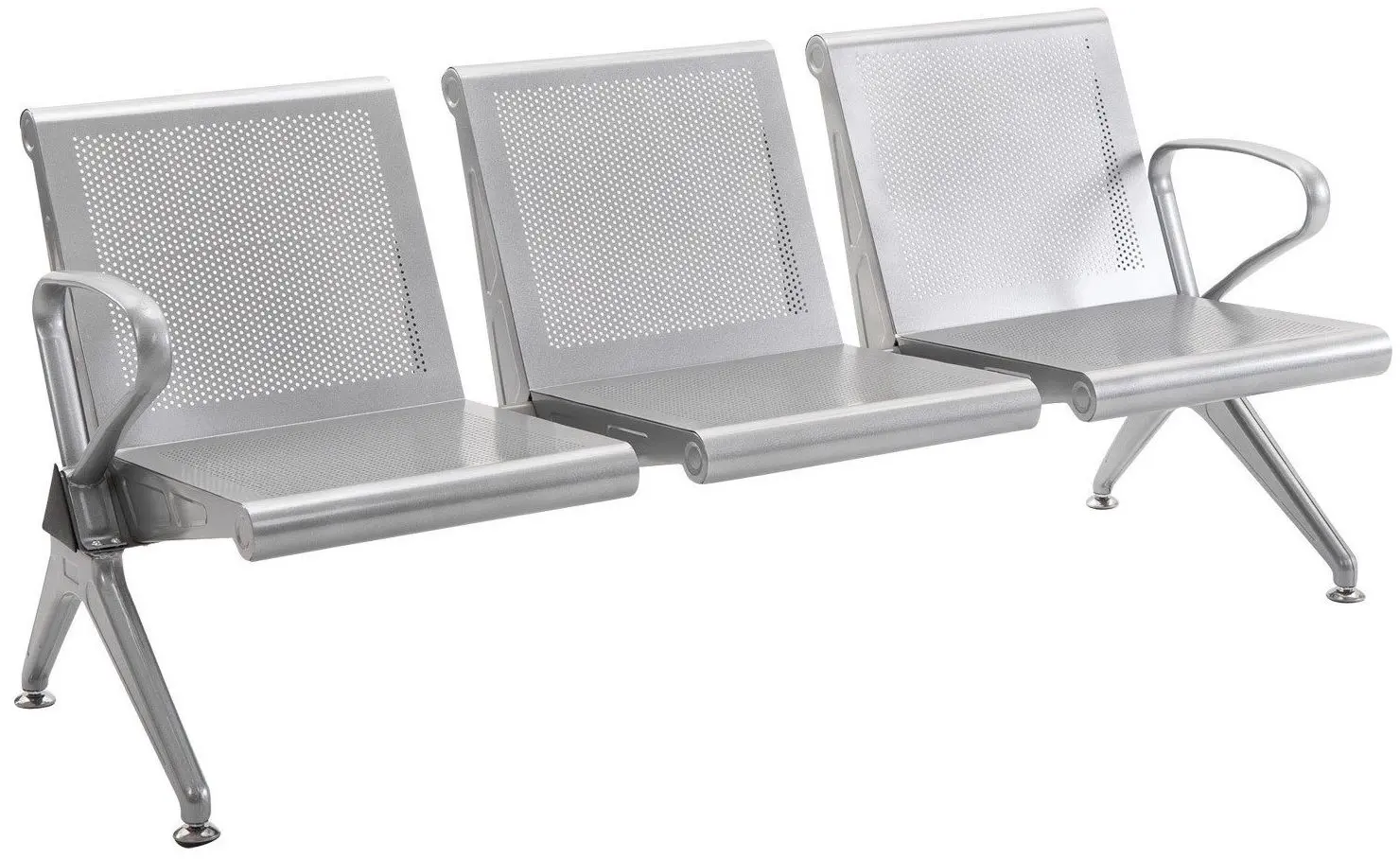 Banca cu trei sectiuni DP Terminal M-3 (Silver)