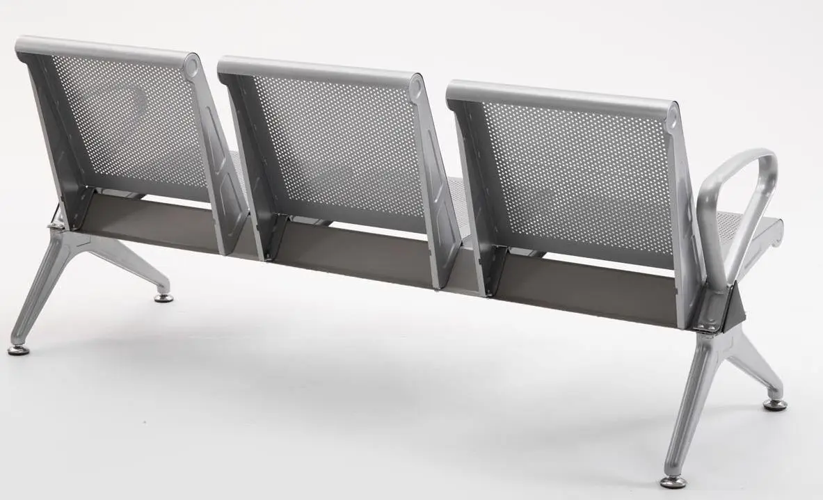 Banca cu trei sectiuni DP Terminal M-3 (Silver)