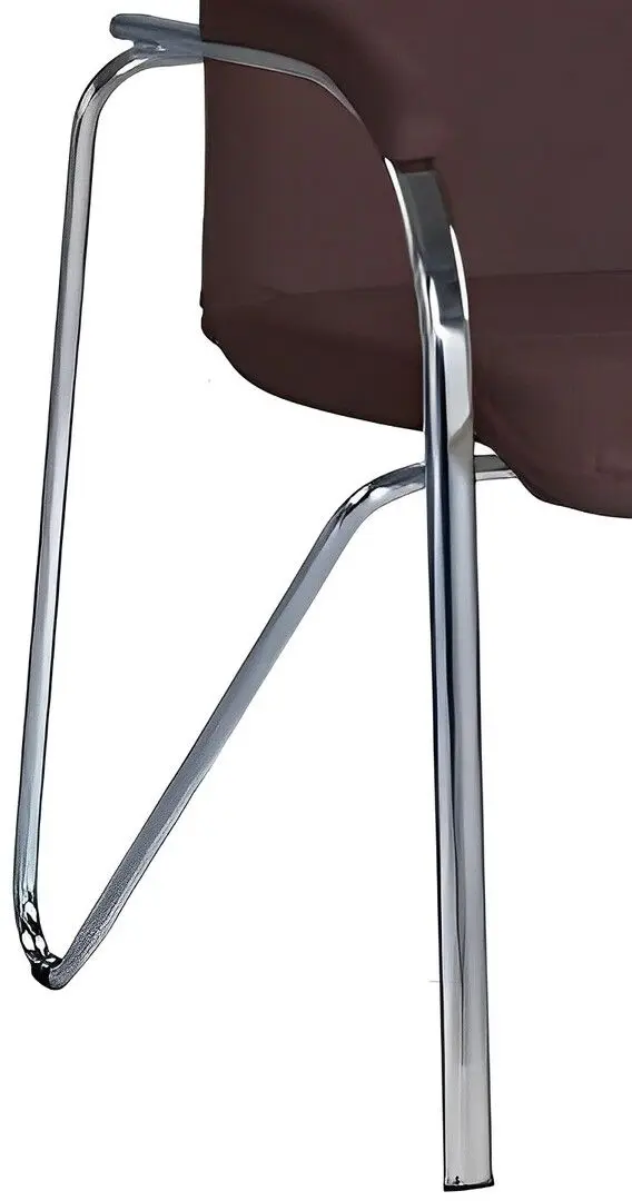 Стул DP Samba V-3 (Brown/Chrome) - 3
