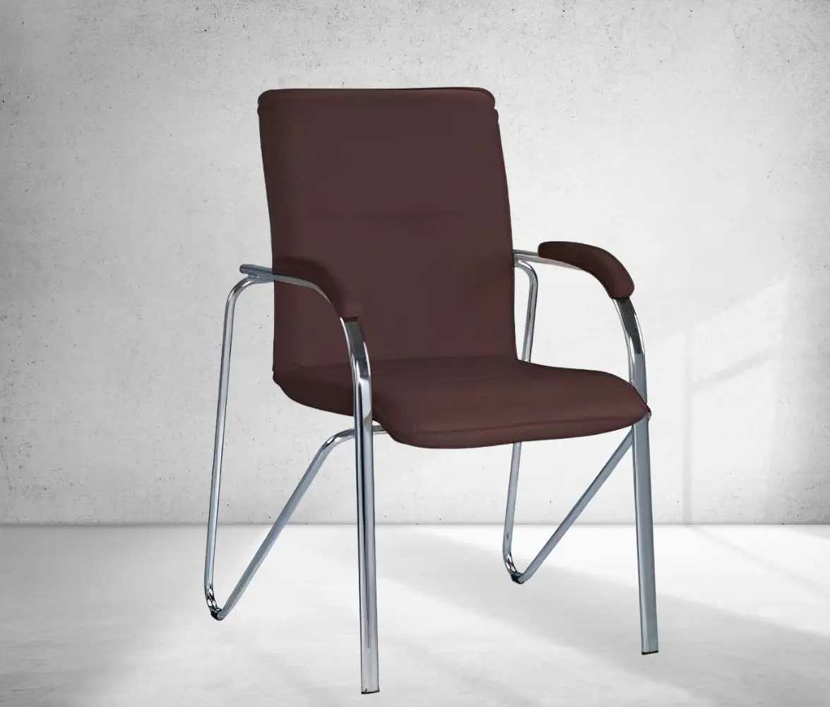 Стул DP Samba V-3 (Brown/Chrome)