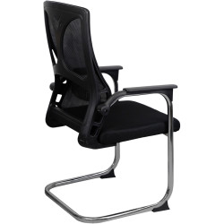 Scaun DP Saros (Black/Chrome) Thumb