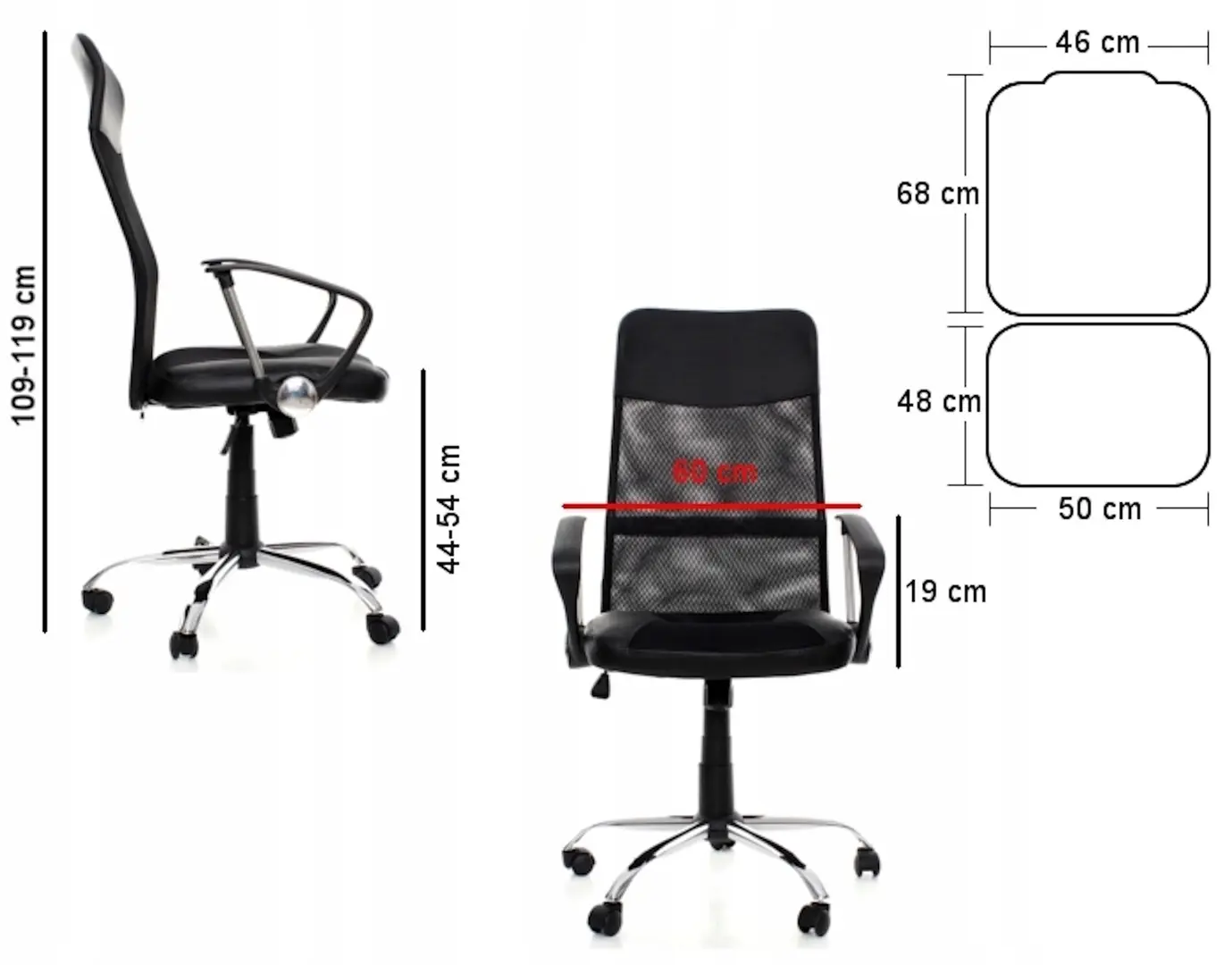 Fotoliu Ekspand C16 (Black)