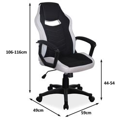 Кресло Signal Camaro (Black/Gray) Thumb