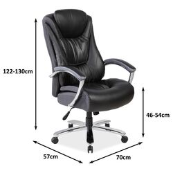 Fotoliu Signal Consul Leather (Black) Thumb