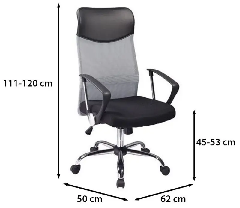 Кресло Signal Q-025 (Black/Gray)