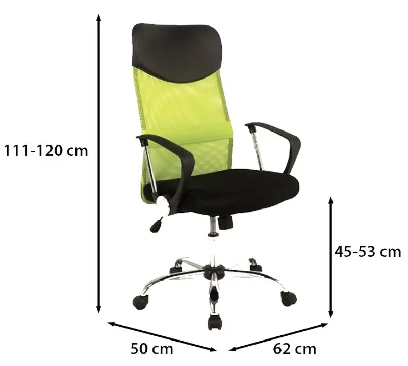 Fotoliu Signal Q-025 (Black/Green)
