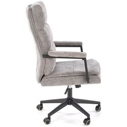 Fotoliu Halmar Adriano (Grey/Black) Thumb