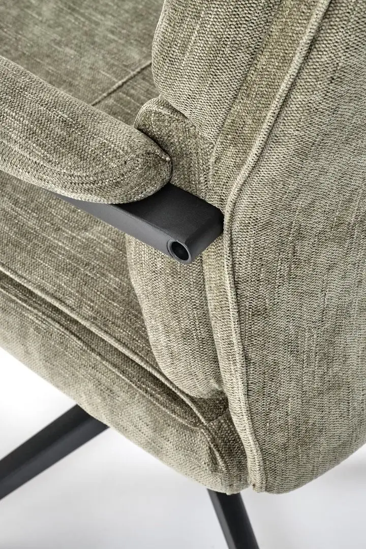 Кресло Halmar Adriano (Olive/Black)