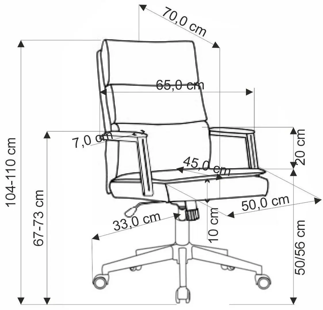Кресло Halmar Adriano (Olive/Black)