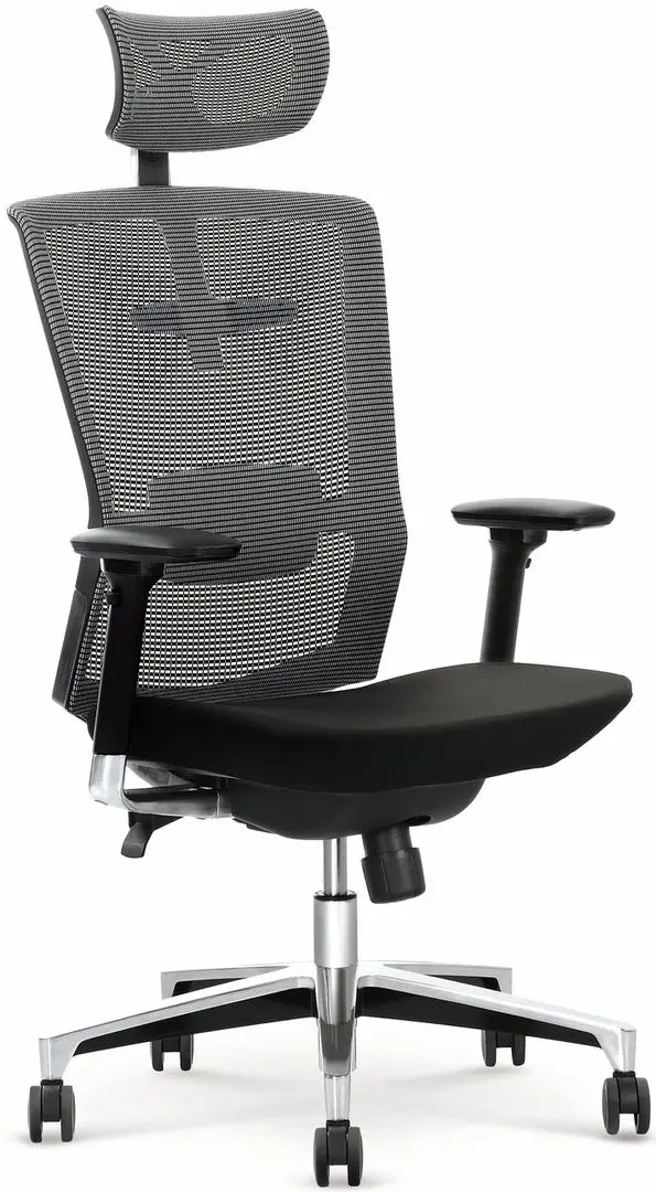Fotoliu Halmar Ambasador (Gray/Black)
