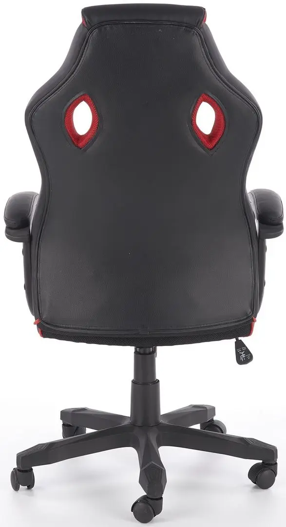 Кресло Halmar Baffin (Black/Red)