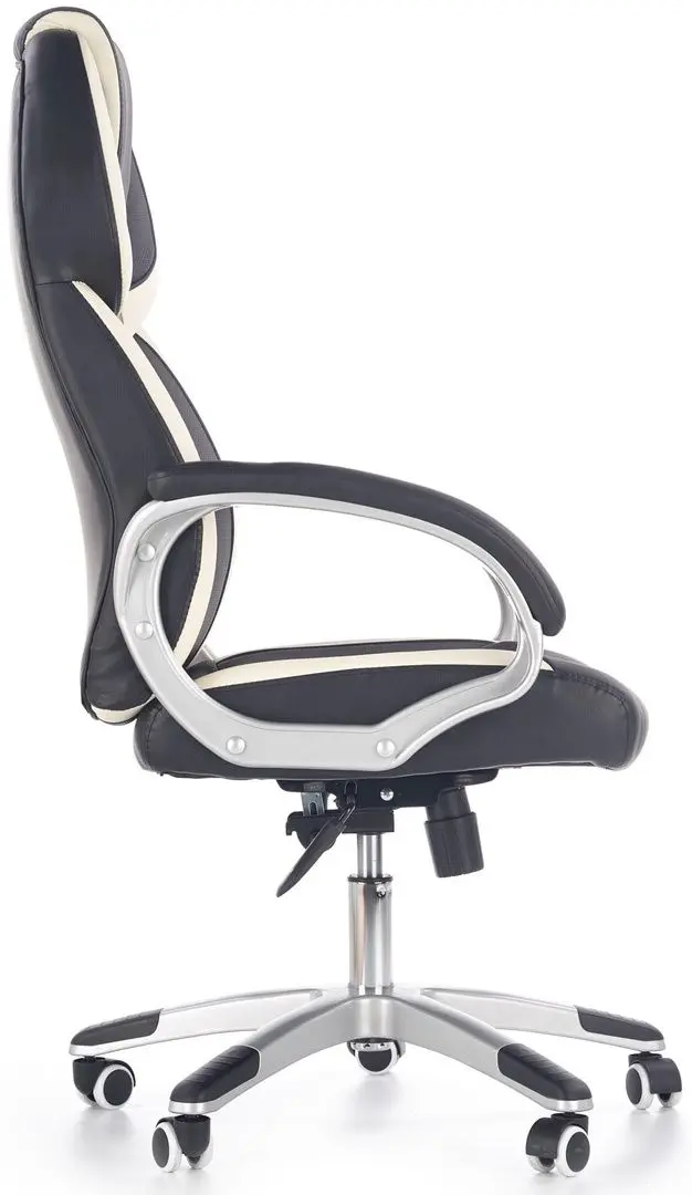 Кресло Halmar Barton (Black/White)