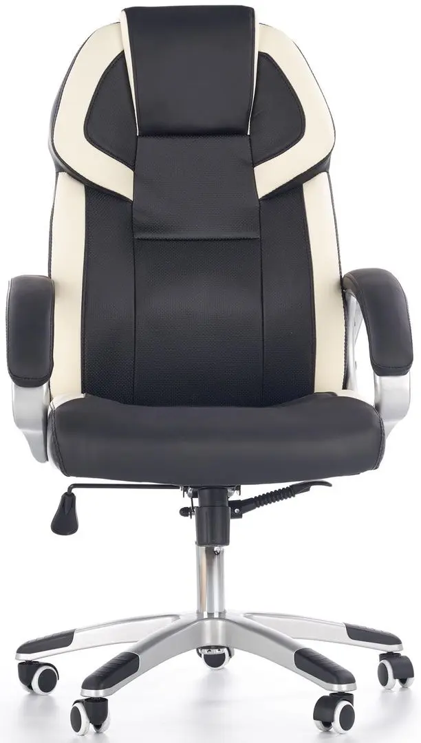 Кресло Halmar Barton (Black/White)