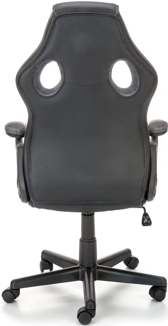 Fotoliu Halmar Berkel (Black/Gray)