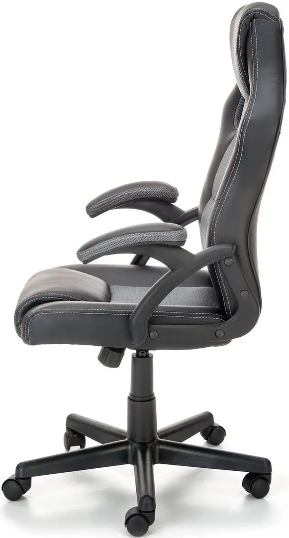 Fotoliu Halmar Berkel (Black/Gray)