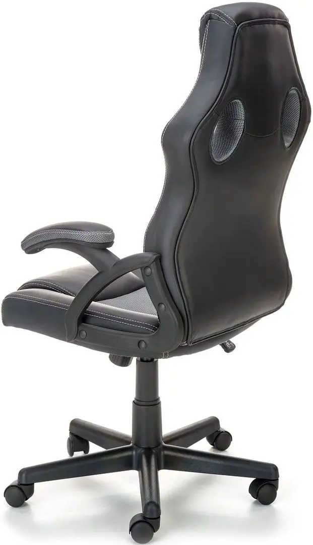 Fotoliu Halmar Berkel (Black/Gray)