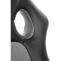 Fotoliu Halmar Berkel (Black/Gray) Thumb