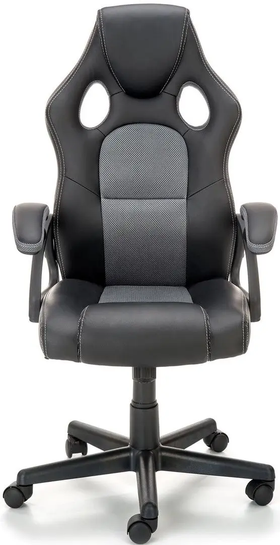 Fotoliu Halmar Berkel (Black/Gray)