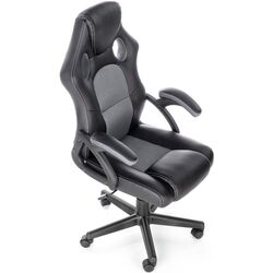 Fotoliu Halmar Berkel (Black/Gray) Thumb