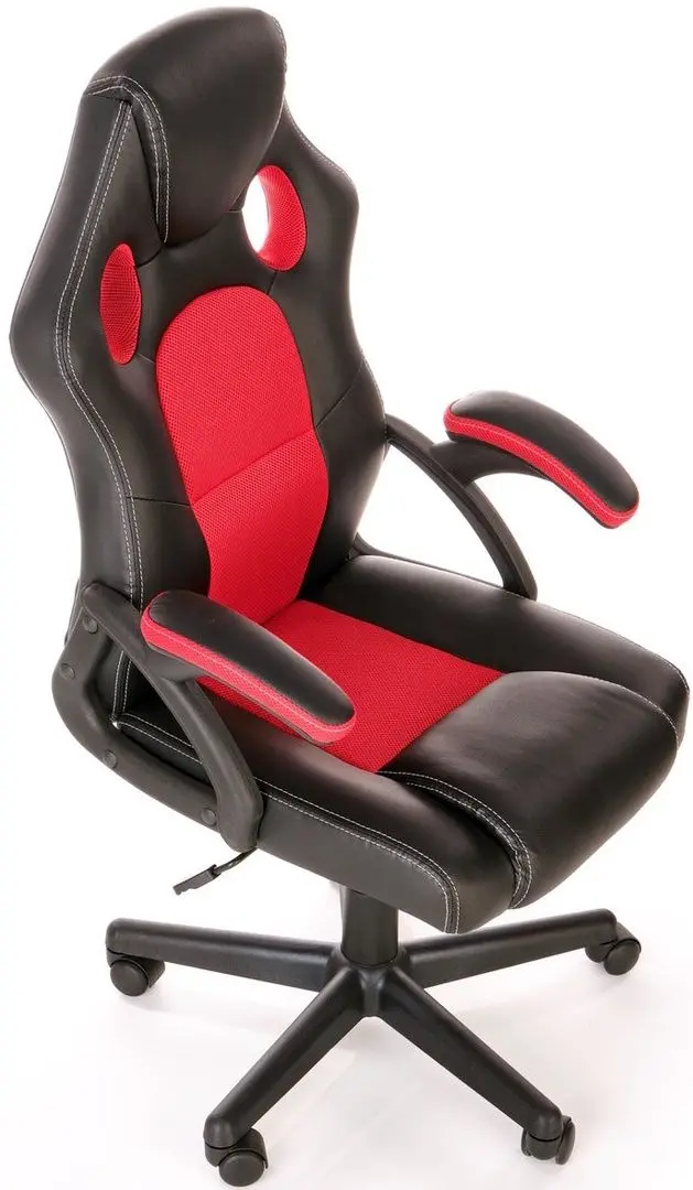 Кресло Halmar Berkel (Black/Red)