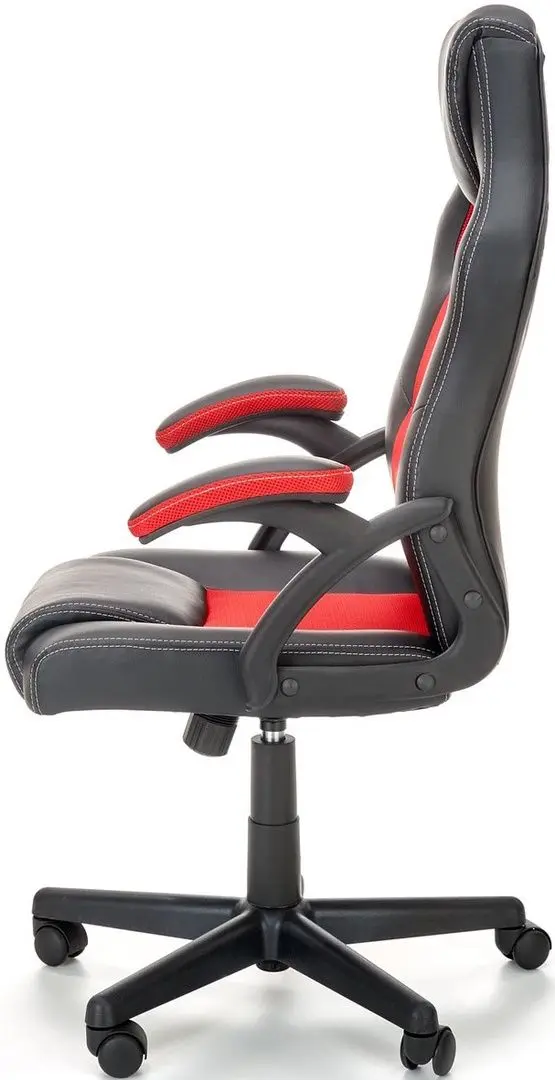 Кресло Halmar Berkel (Black/Red)