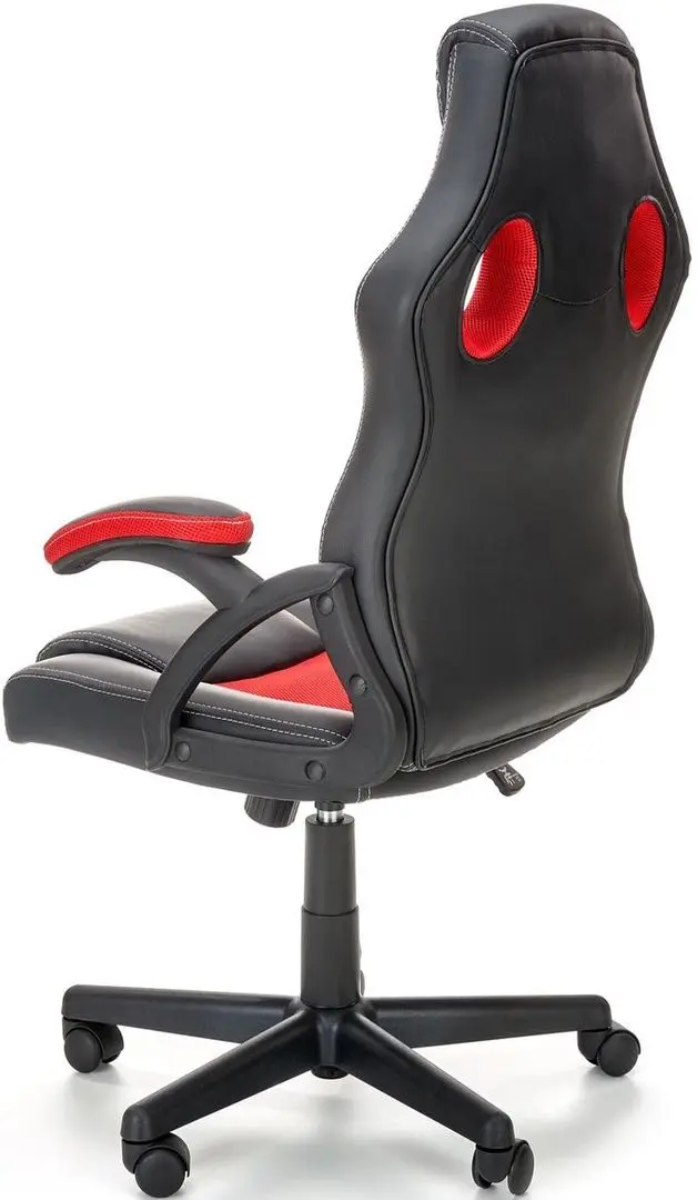 Кресло Halmar Berkel (Black/Red)