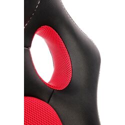 Кресло Halmar Berkel (Black/Red) Thumb