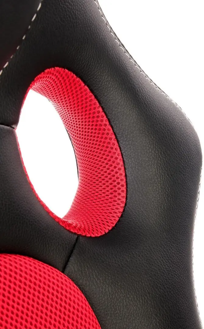 Кресло Halmar Berkel (Black/Red)