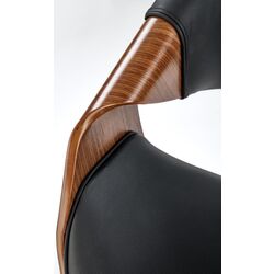 Fotoliu Halmar Bilbo (Black/Walnut) Thumb