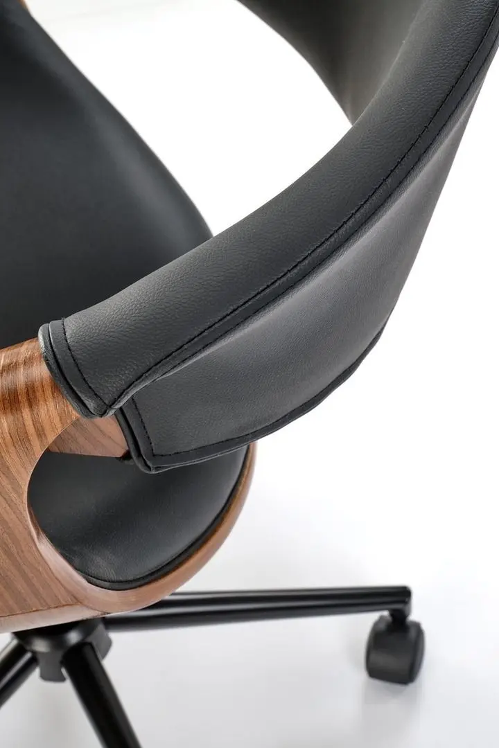 Fotoliu Halmar Bilbo (Black/Walnut)