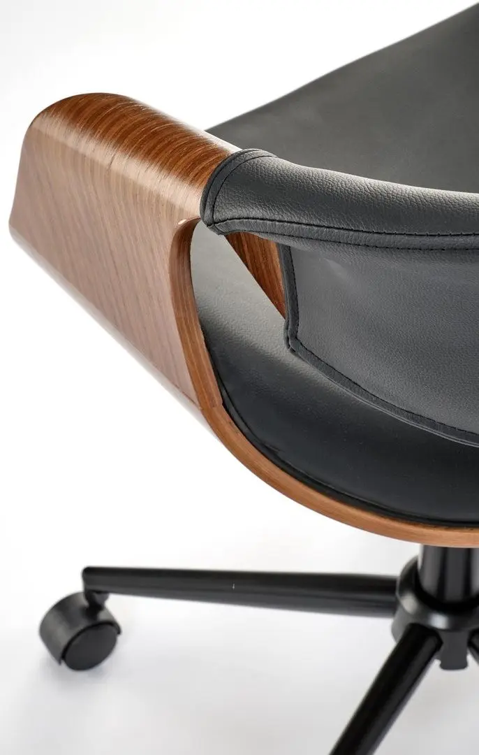 Fotoliu Halmar Bilbo (Black/Walnut)