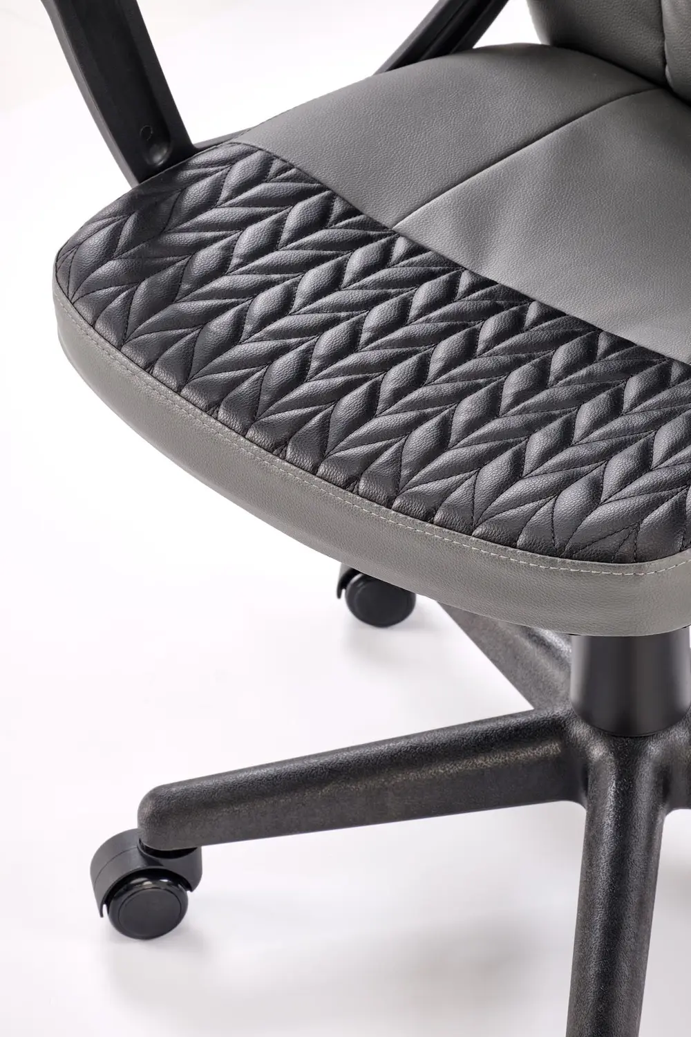 Fotoliu Halmar Bjorn (Black/Grey)