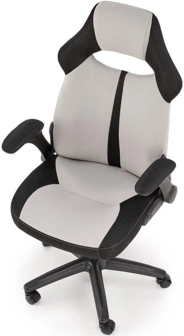 Кресло Halmar Bloom (Grey/Black)