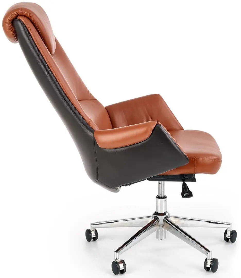 Fotoliu Halmar Calvano (Brown Light/Brown Dark)