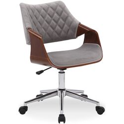 Fotoliu Halmar Colt (Walnut/Gray)