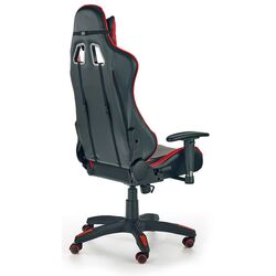 Fotoliu gaming Halmar Defender (Black/Red) Thumb