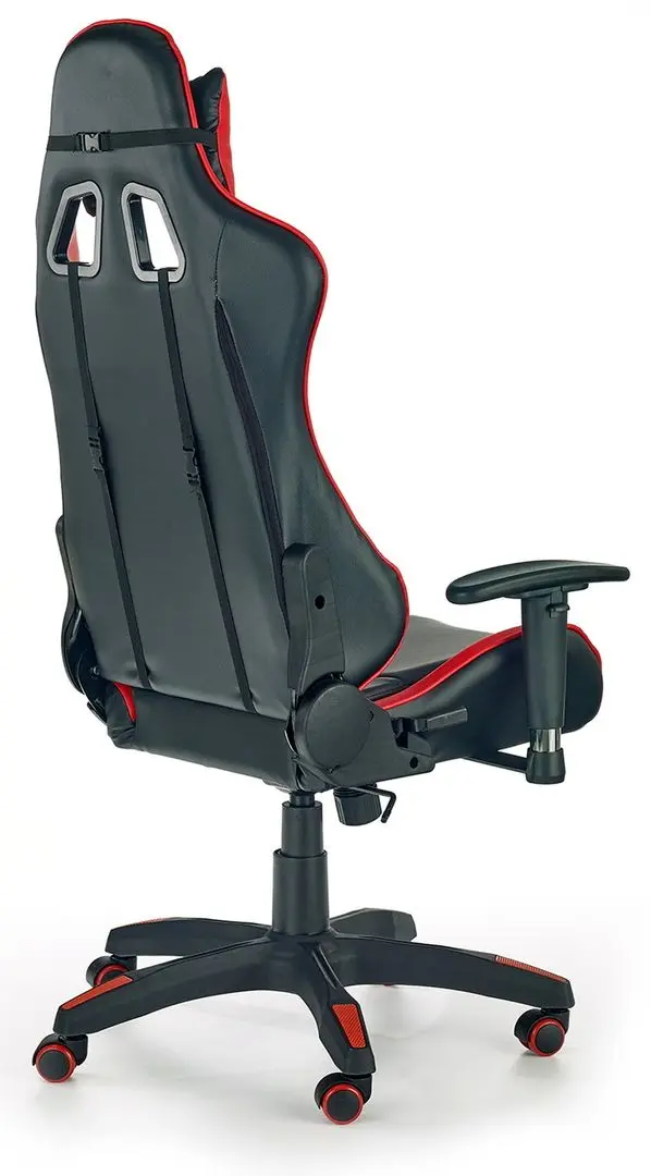 Fotoliu gaming Halmar Defender (Black/Red)