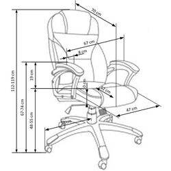 Кресло Halmar Desmond (Beige) Thumb