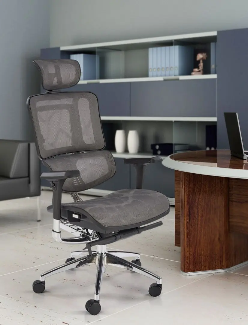 Fotoliu Halmar Ethan (Grey)