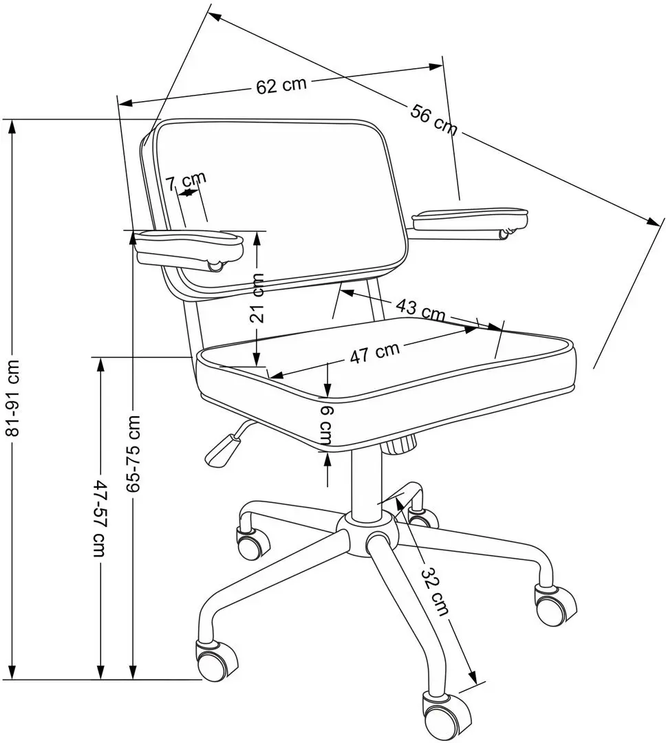 Fotoliu Halmar Fidel (Grey)