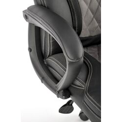 Кресло Halmar Gandalf (Black/Gray) Thumb