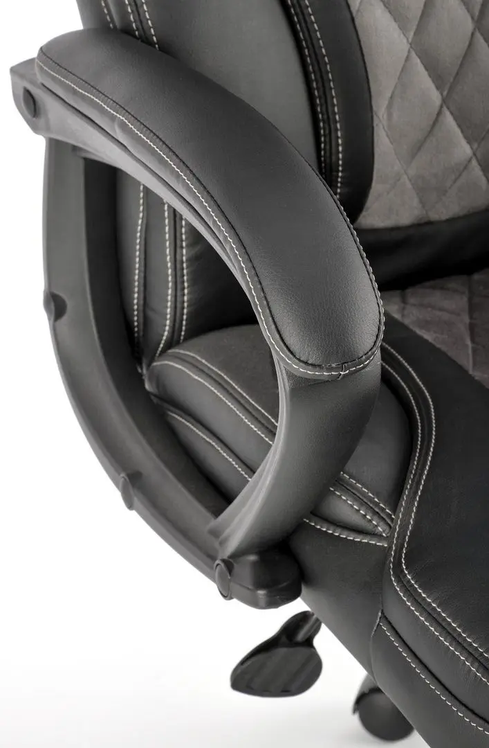 Кресло Halmar Gandalf (Black/Gray)