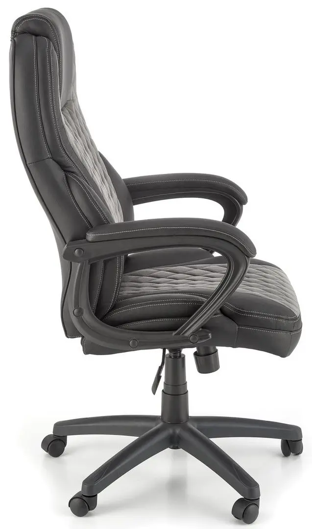 Кресло Halmar Gandalf (Black/Gray)