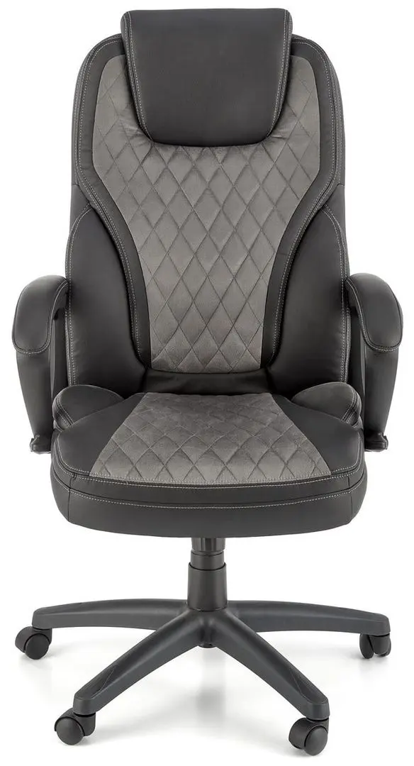 Кресло Halmar Gandalf (Black/Gray)